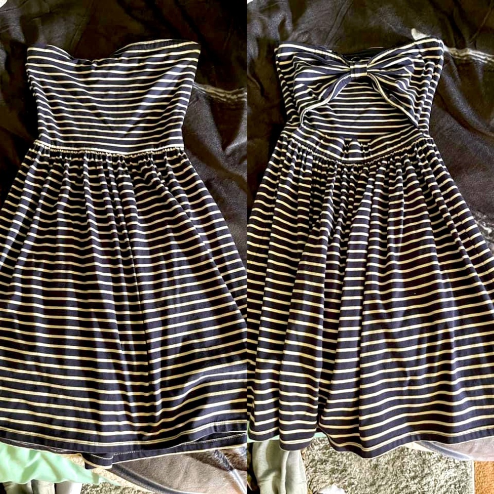 strapless dress